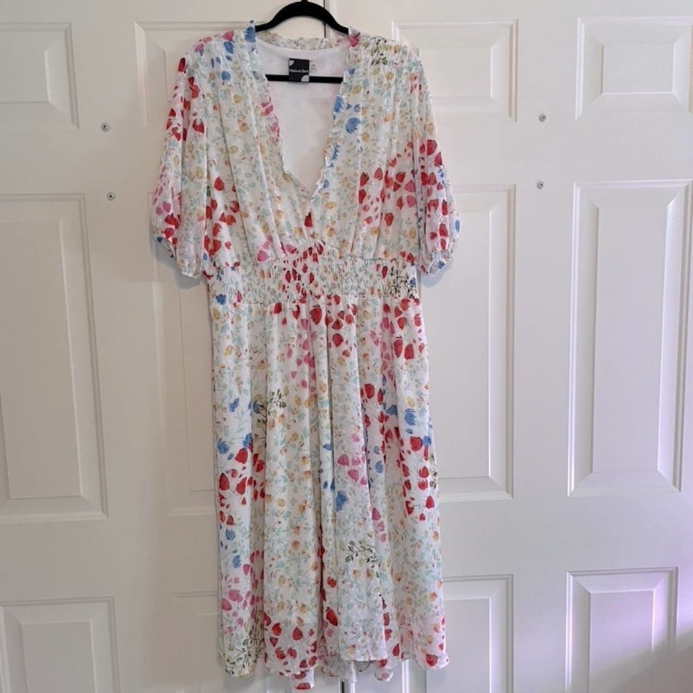 Maison Tara floral dress 16W / 16 / 1x